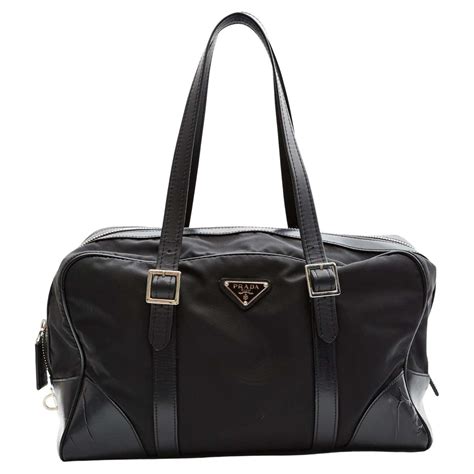 prada duffle bag|Prada nylon evening bag.